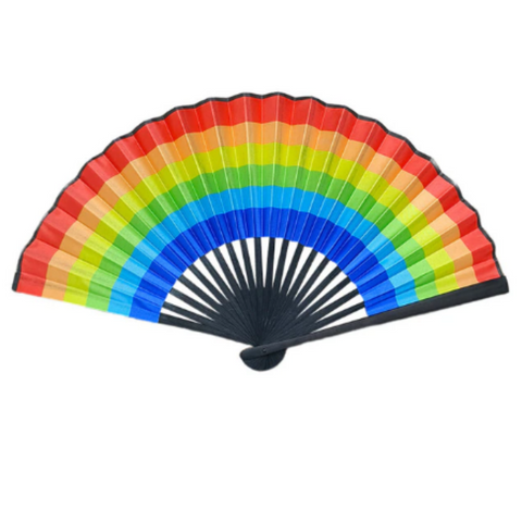 Rainbow Bright Fan