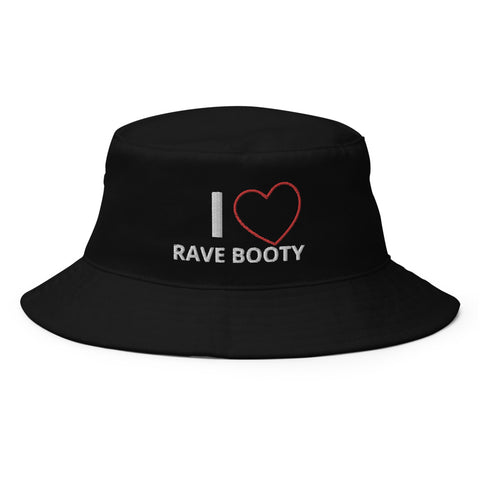 I <3 RAVE BOOTY HAT